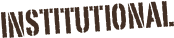 Institutional